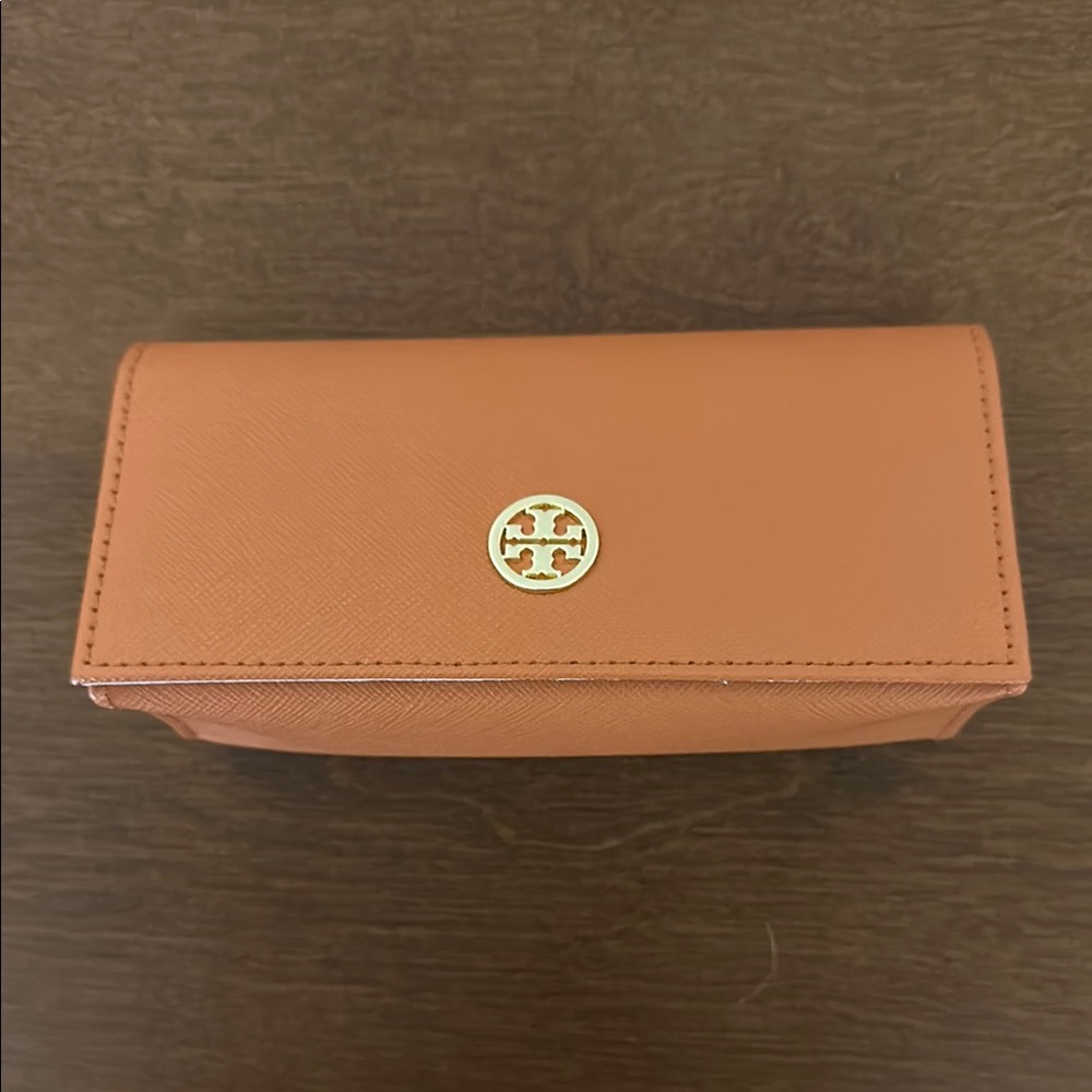 Tory Burch Tan Leather sunglass Case